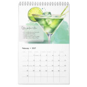 Mocktail recepten kalender (Feb 2027)