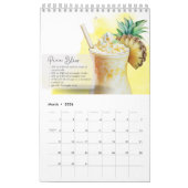 Mocktail recepten kalender (Mar 2026)