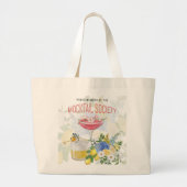 Mocktail Society Cocktail Grote Tote Bag (Voorkant)