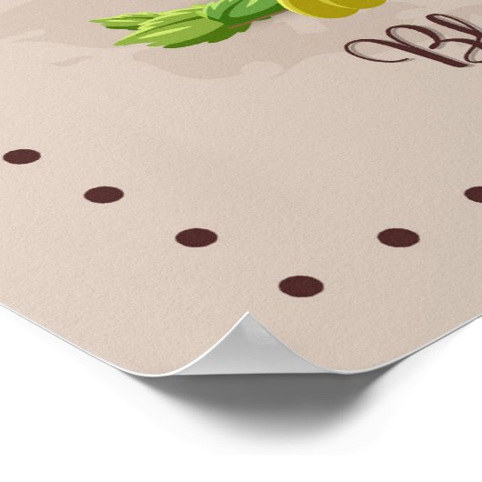 Mocktailmenu Poster (Hoek)