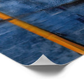 Mockup vergrendelen poster (Hoek)