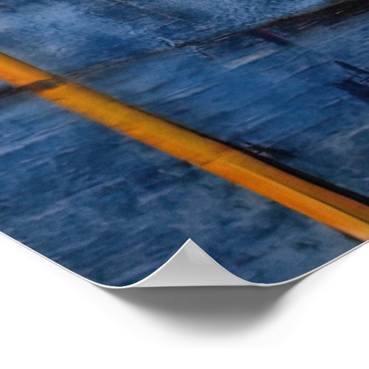 Mockup vergrendelen poster (Hoek)