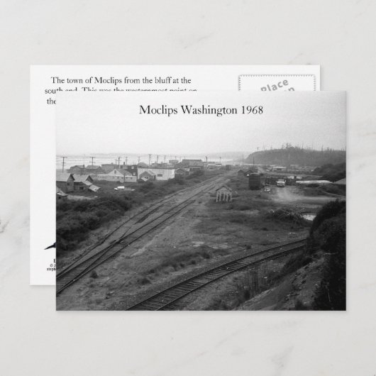 Moclips Washington 1968 Briefkaart (Voorkant / Achterkant)