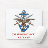 MOD10, HM ARMED FORCES VETERAN MUISMAT (Met muis)