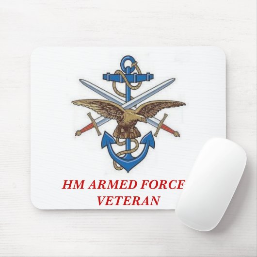 MOD10, HM ARMED FORCES VETERAN MUISMAT (Met muis)