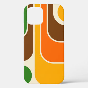 Mod 1970s Retro Style Geometrisch ontwerp Case-Mate iPhone Case