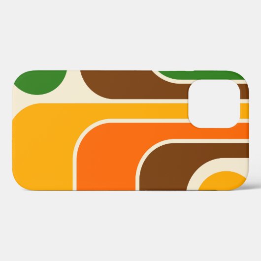 Mod 1970s Retro Style Geometrisch ontwerp Case-Mate iPhone Case (Achterkant (horizontaal))