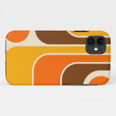Mod 1970s Retro Style Geometrisch ontwerp Case-Mate iPhone Case (Achterkant (horizontaal))