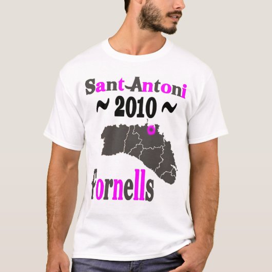 Mod.3 - FORNELLS - Sant Antoni 2010 T-shirt (Voorkant)