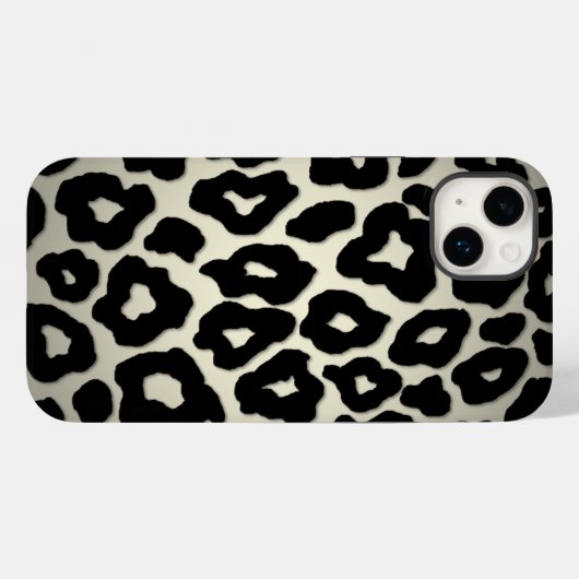Mod 3D-luipaard Case-Mate iPhone Case (Achterkant (horizontaal))