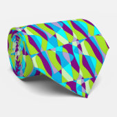 Mod Abstract Stropdas (Opgerold)