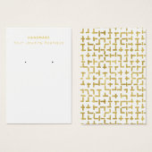 Mod Abstracte Geometrische versleutelingskaarten Visitekaartje (Voorkant /achterkant)