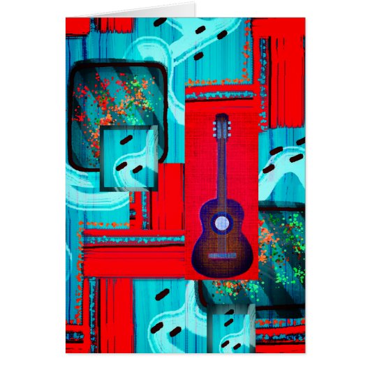 Mod Abstracte muziek Collage "Overreach" Blank Kaa (Voorkant)