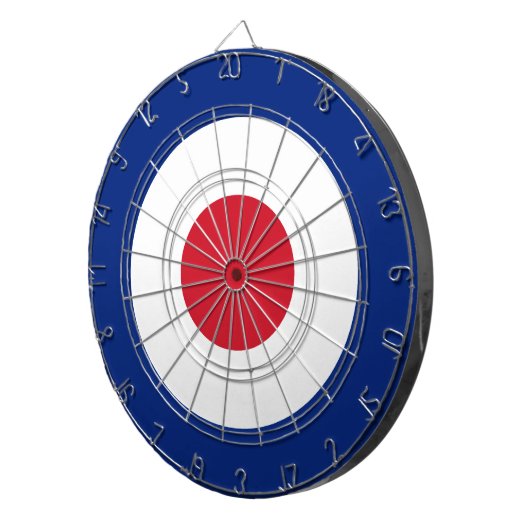 mod afgeronde dartbord (Voorkant Rechts)