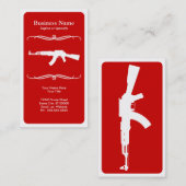 mod ak47 visitekaartje (Voorkant / Achterkant)