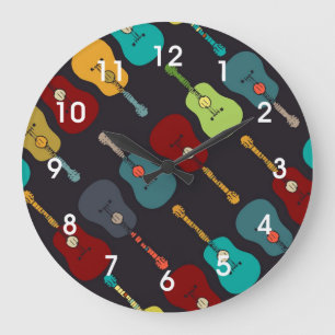 Mod akoestische gitaarklok grote klok