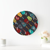 Mod akoestische gitaarklok grote klok (Huis)