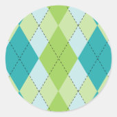 Mod Argyle Stickers (Voorkant)