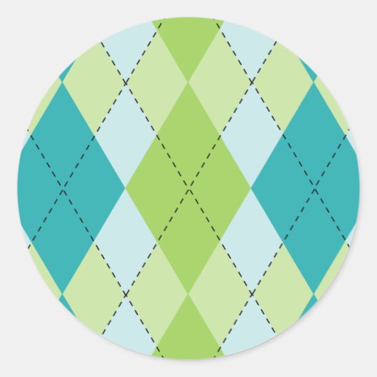 Mod Argyle Stickers (Voorkant)