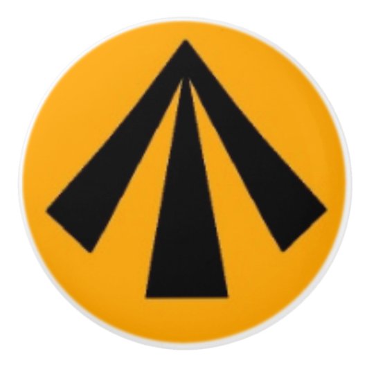 MOD Arrow  Keramische Knop (Voorkant)