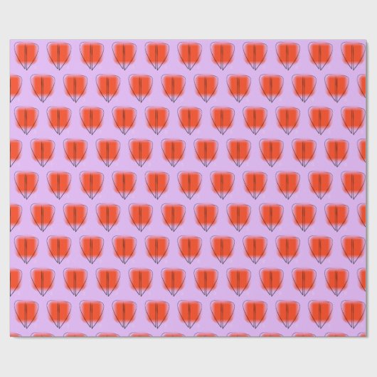 Mod Art Heart Cadeaupapier (Vlak)