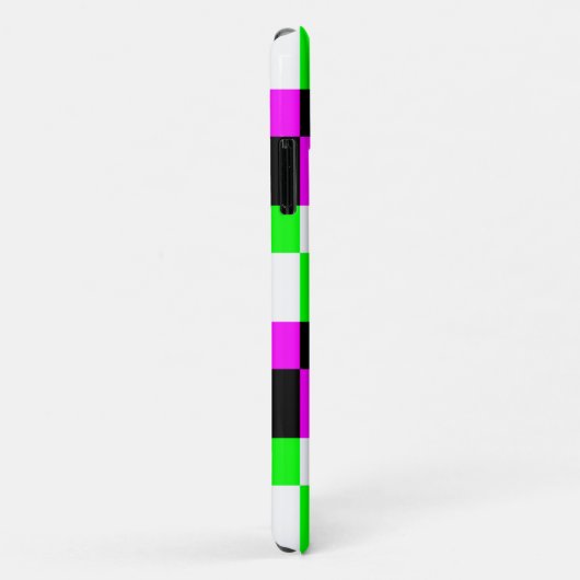 Mod Art Kleur Blok Roze Groene Telefoon Case (Achterkant/rechts)