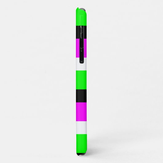 Mod Art Kleur Blok Roze Groene Telefoon Case (Achterkant/links)