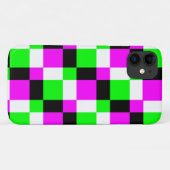 Mod Art Kleur Blok Roze Groene Telefoon Case (Achterkant (horizontaal))
