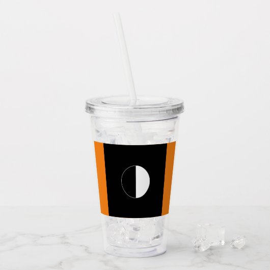 Mod Art-vormen Acryl Drinkbeker (Voorkant ijs)