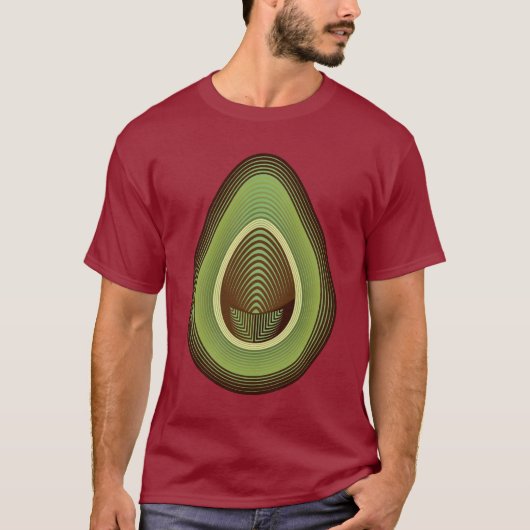 mod avocado t-shirt (Voorkant)