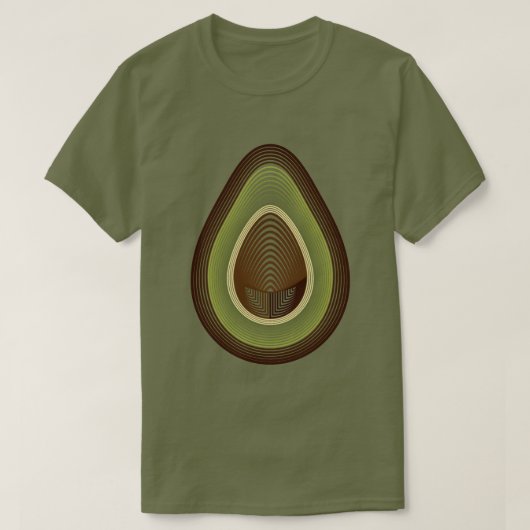 mod avocado t-shirt (Design voorkant)