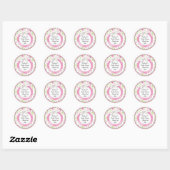 Mod Baby Cupcake Stickers (Vel)