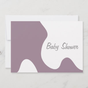 Mod-Baby shower Kaart