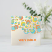 Mod bellen/hedendaagse uitnodigingen (Staand voorkant)