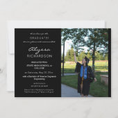 Mod Black Circle 4 Foto Afstuderen Aankondiging 1 (Achterkant)