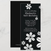 Mod. bloeit de Zoete Uitnodiging van Zestien (Voorkant / Achterkant)