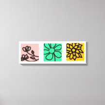 Mod bloem kunstset