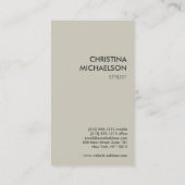 MOD BLOEMEN in GOUD Visitekaartje (Achterkant)