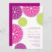 MOD-BLOOMS - bruiloft, verjaardag of elke andere g Kaart (Voorkant / Achterkant)