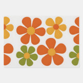 Mod Blooms Inpakpapier Vel (Voorkant 3)