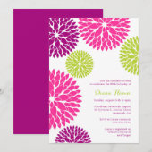 MOD BLOOMS - Trouwen, verjaardag of elke gelegenhe Kaart (Voorkant / Achterkant)