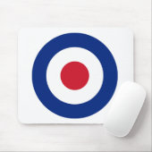 MOD Blue Red en White Muismat | MOD-cadeautjes (Met muis)