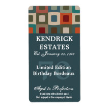 Mod Blue Verjaardagswijn (375ml)