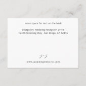 MOD Boho Pampas Grass Beach Bloemen Details LG Informatiekaartje (Achterkant)