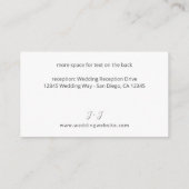 MOD Boho Pampas Grass Beach Floral Details SM Informatiekaartje (Achterkant)