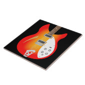 Mod Brit Pop Art Ricky Guitar Tegeltje (Zijkant)