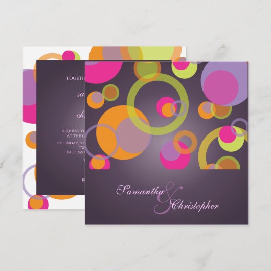 Mod-bubbels/hedendaagse uitvindingen kaart (Voorkant / Achterkant)