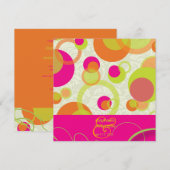 Mod-bubbels/hedendaagse uitvindingen kaart (Voorkant / Achterkant)