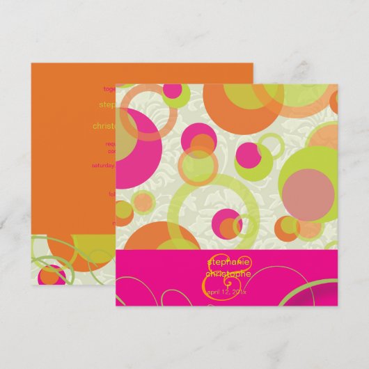 Mod-bubbels/hedendaagse uitvindingen kaart (Voorkant / Achterkant)