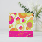 Mod-bubbels/hedendaagse uitvindingen kaart (Staand voorkant)